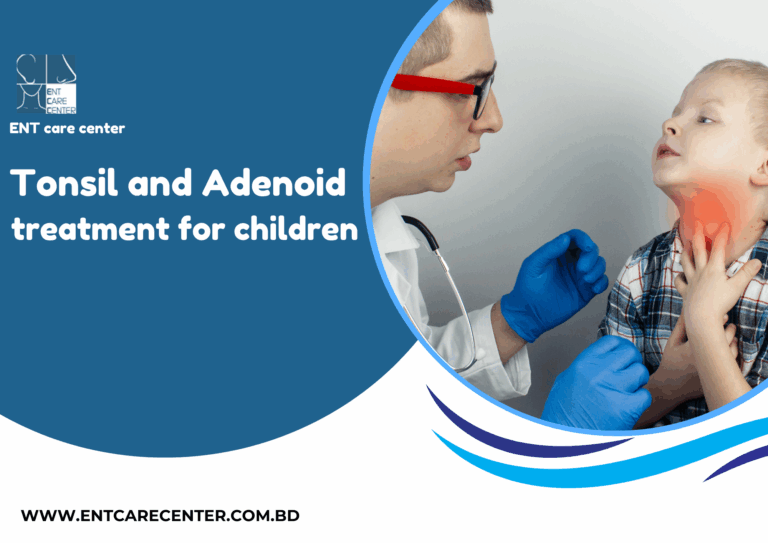 Tonsil and adenoid treatment for children
