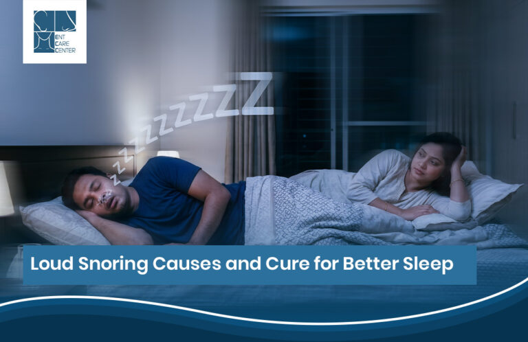 loud snoring causes and cure